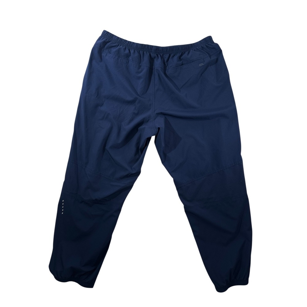 Barco One Mens Size XL Navy Scrubs Pants Drawstring Waist Polyester/Spandex